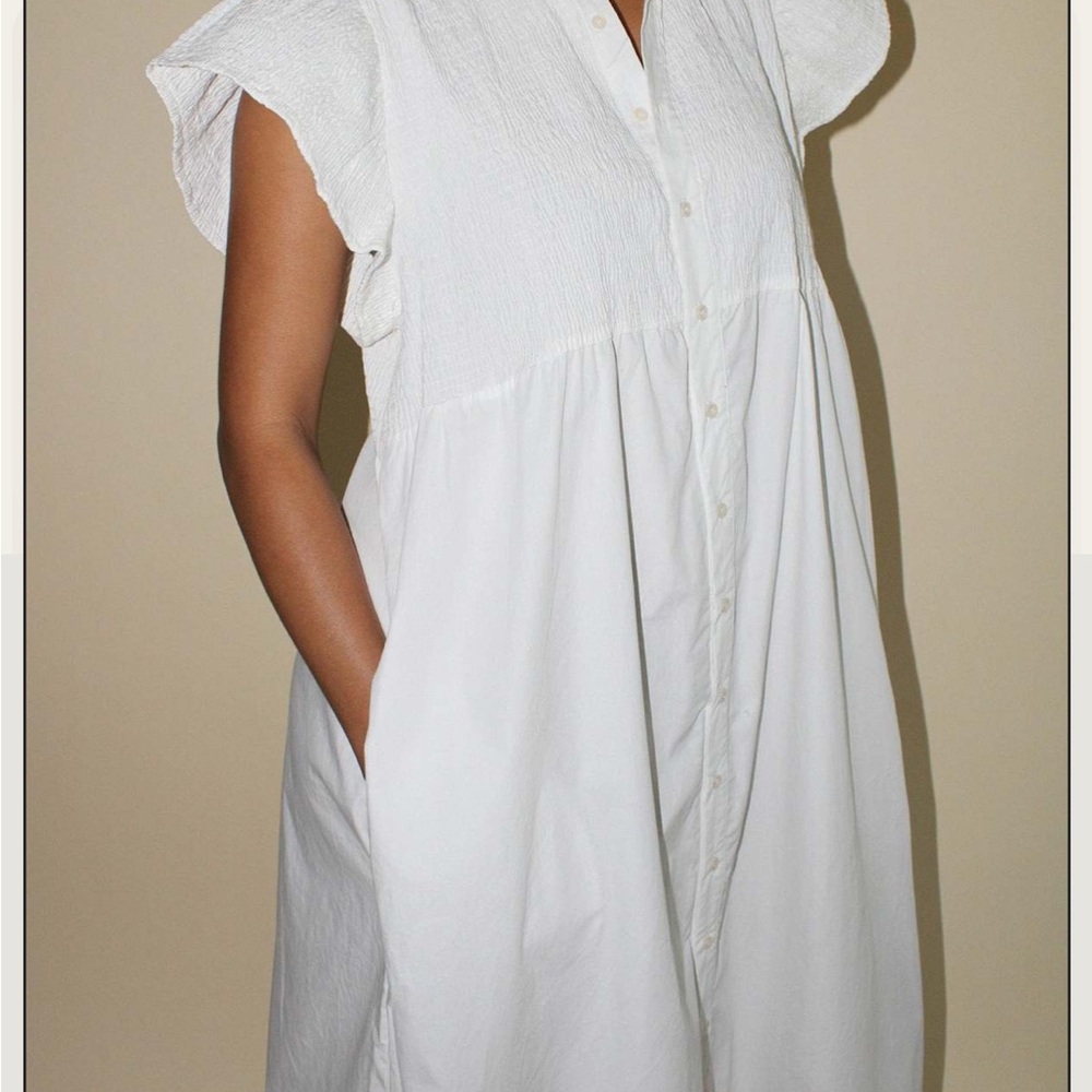 Acacia Swimwear White Dress New with Tags